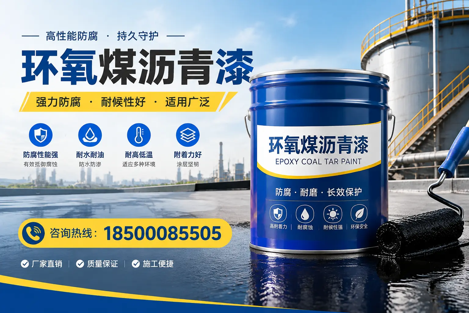 环氧煤沥青漆的储存与运输注意事项,福州企业须知